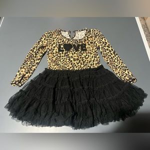 Amy Coe leopard print dress. Perfect for Valentine’s Day